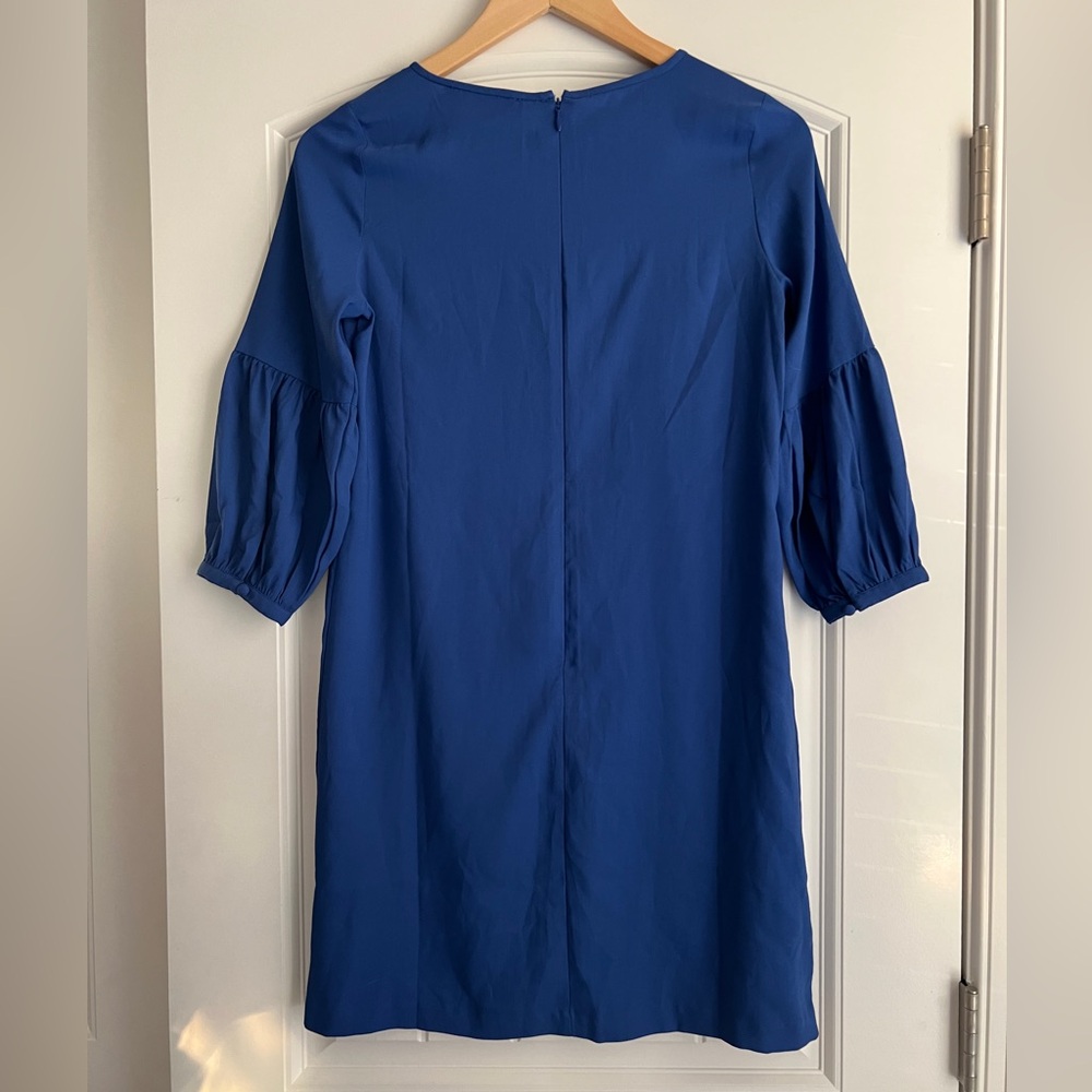 LOFT Royal Blue Shift Dress - Picture 2 of 4